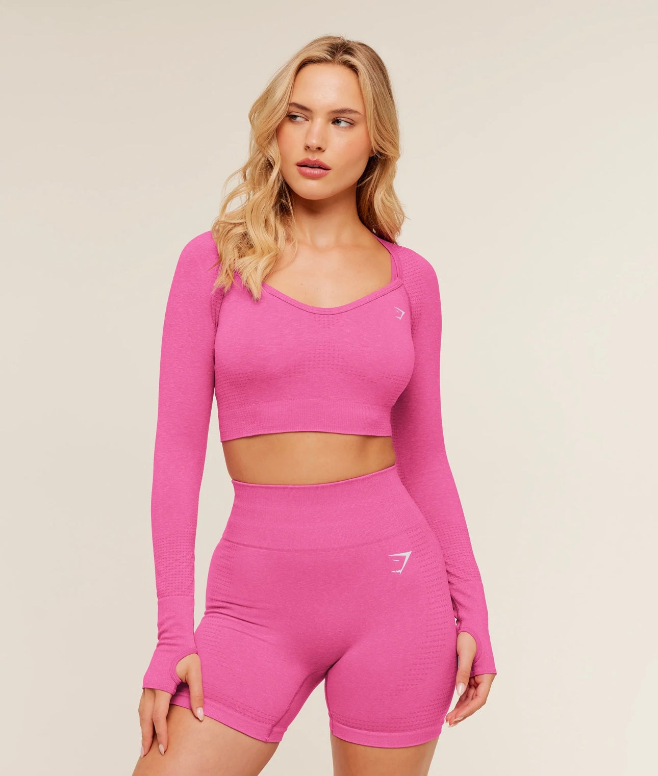 Gymshark vital  sweetheart neck crop top
