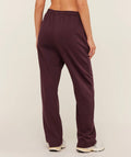 GymShark training fleece straight leg jogger gs cherry purple