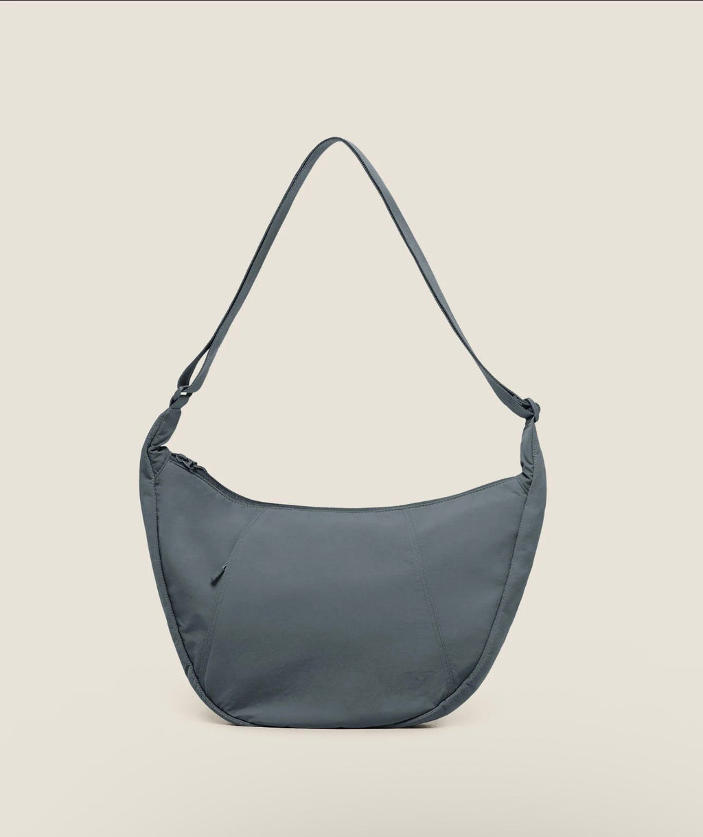 Gymshark Large Pleat Crossbody Iron Blue